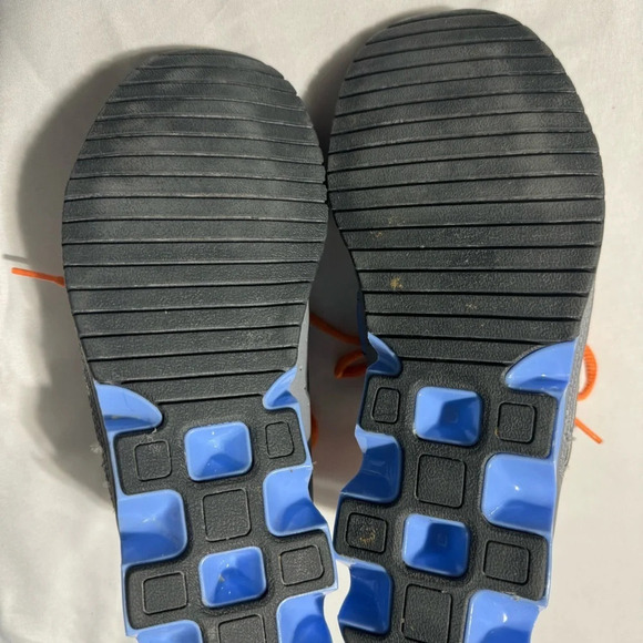 Reebok CrossFit U-Form Trainers Grey/Blue/Orange Size 6.5 - Picture 9 of 10